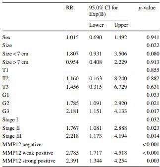 Matrix metalloproteinase 12