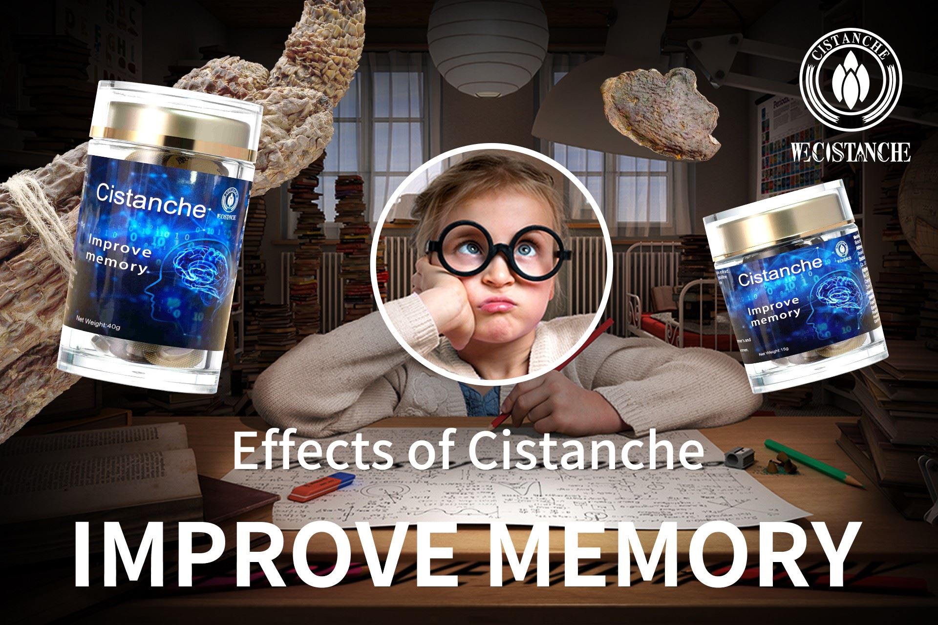 improve memory Cistanche deserticola supplement